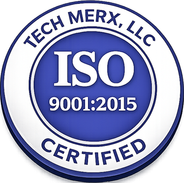 ISO 9001:2015 certified badge