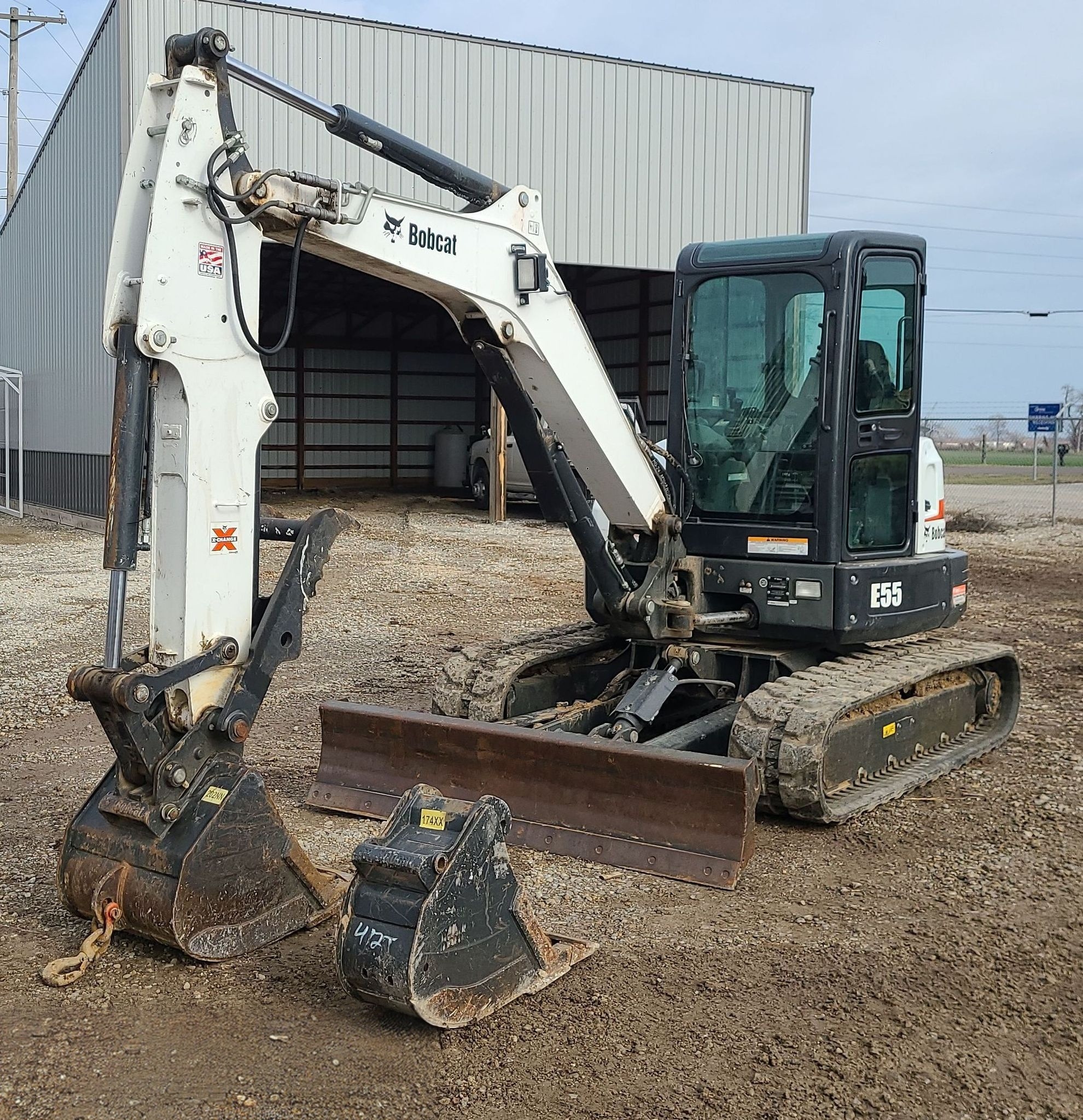 2020 Bobcat E55 Mini Excavator