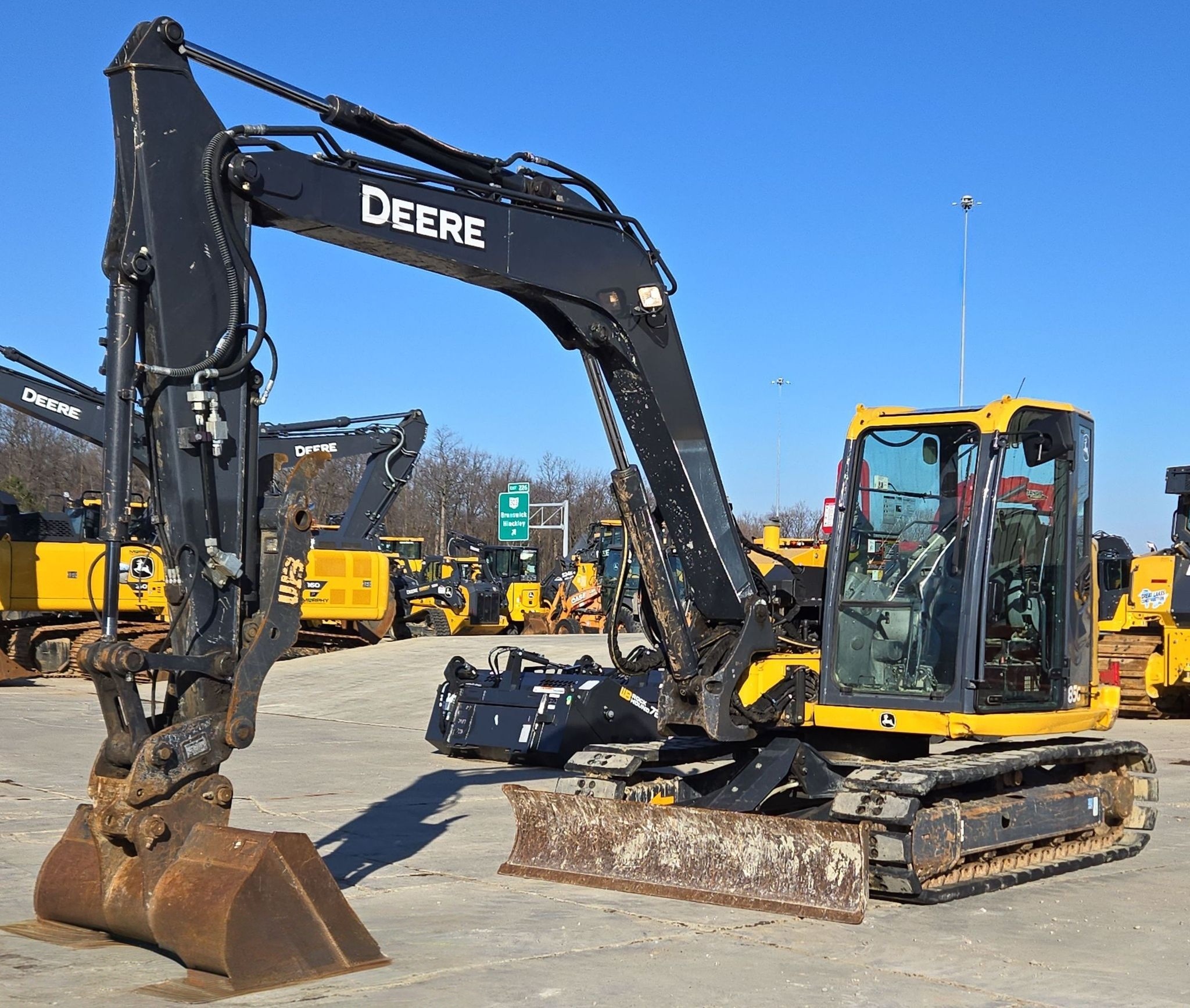 2021 John Deere 85G Mini Excavator