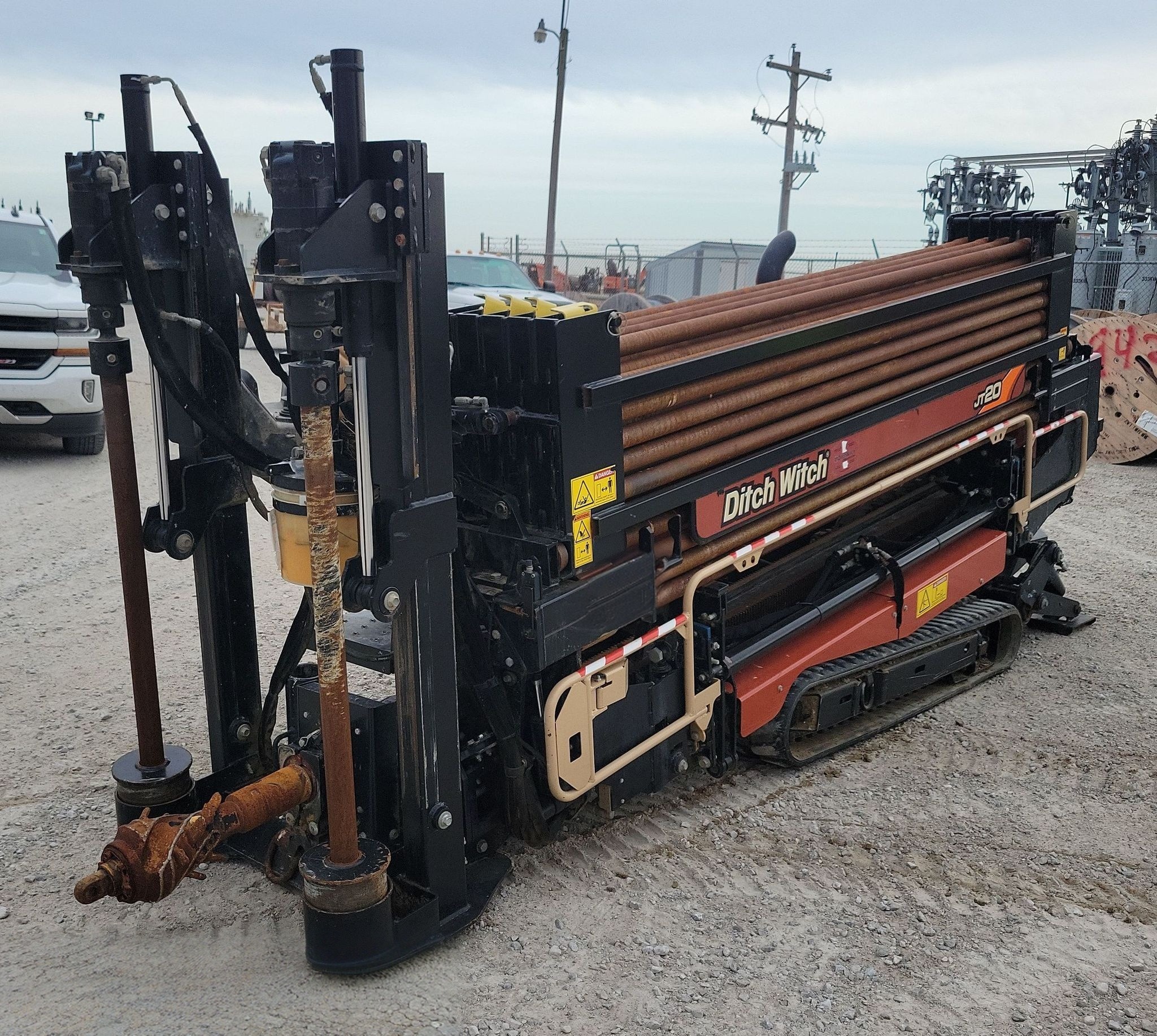 2015 Ditch Witch JT20 Directional Boring Unit With Trailer