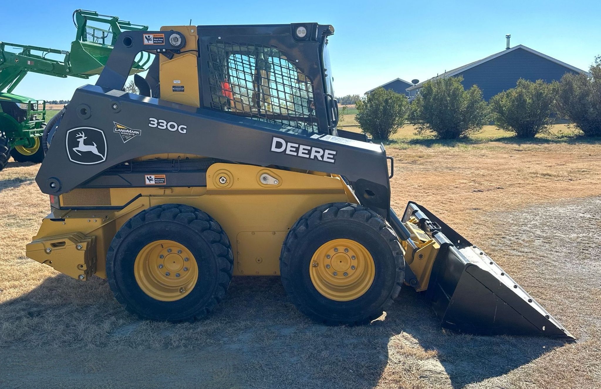 2022 John Deere 330G Skid Steer Loader