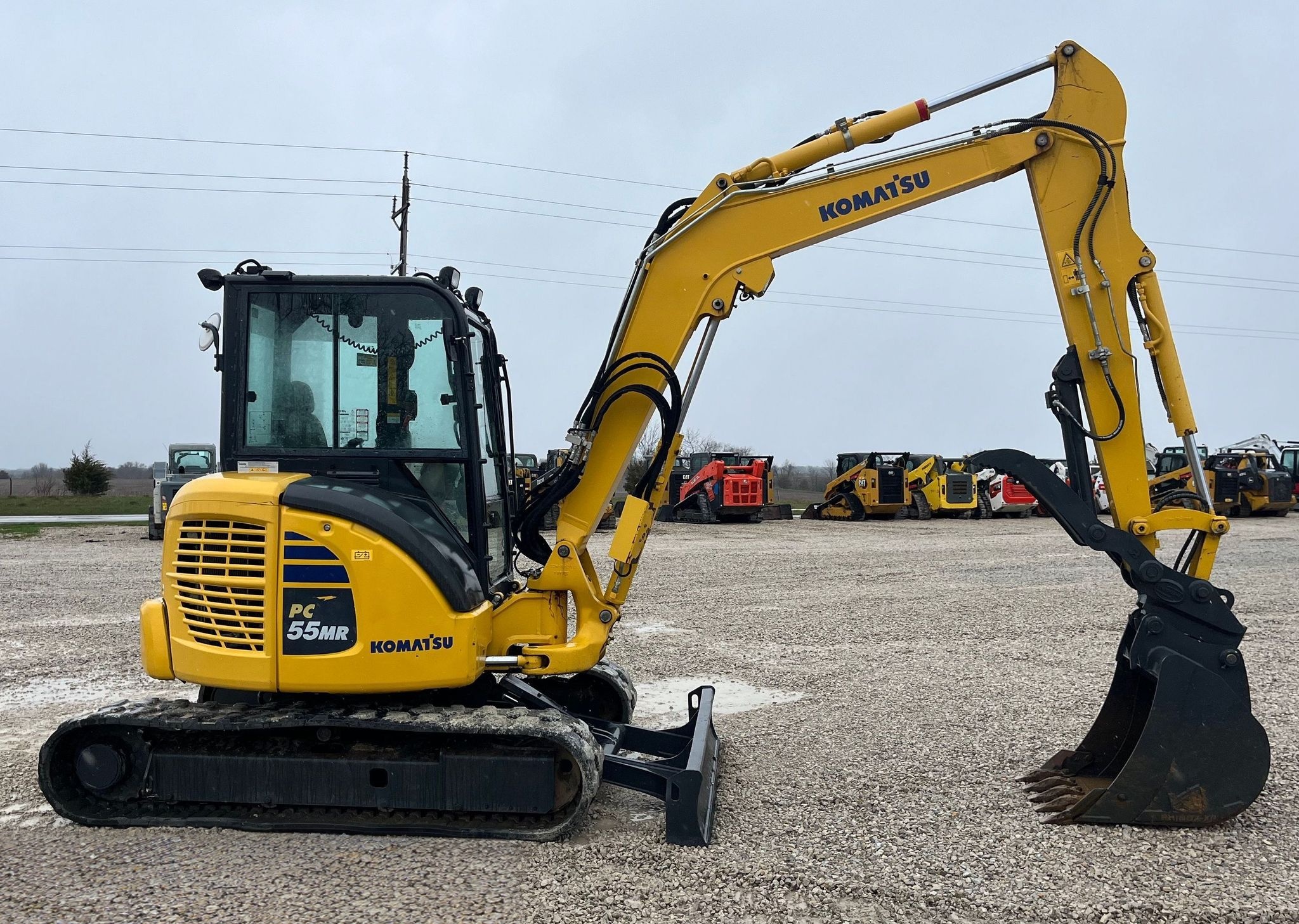 2020 Komatsu PC55MR-5MO Mini Excavator
