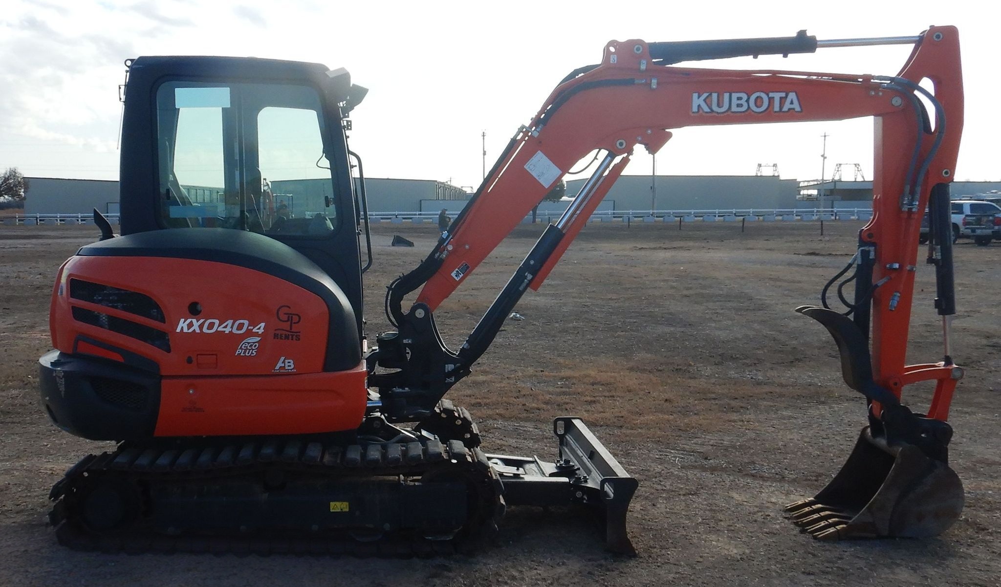 2020 Kubota KX040-4 Mini Excavator