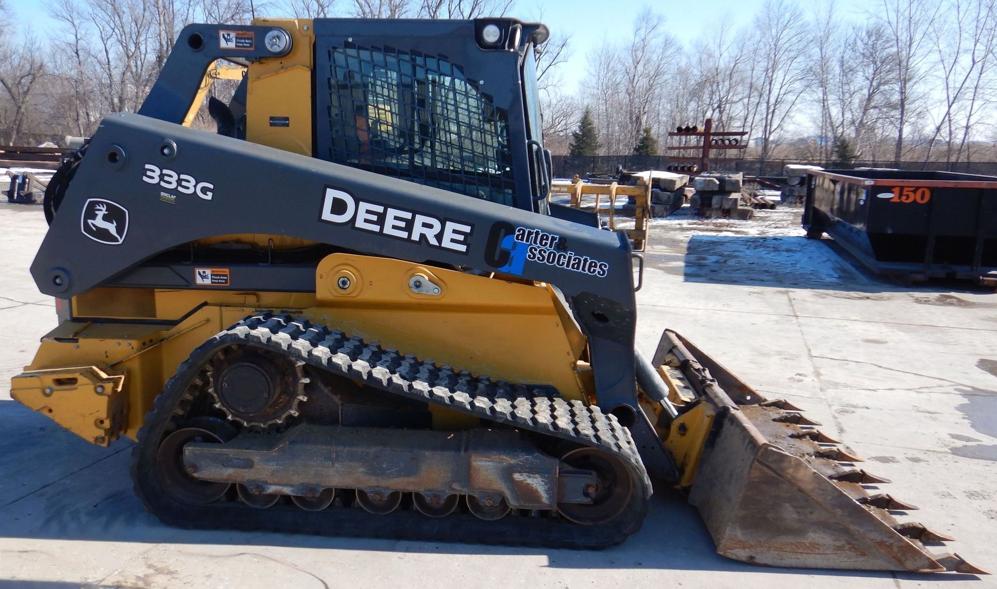2020 John Deere 333G Tracked Skid Steer Loader