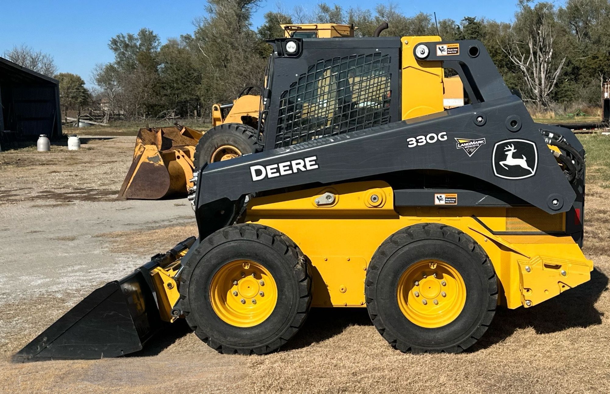 2022 John Deere 330G Skid Steer Loader