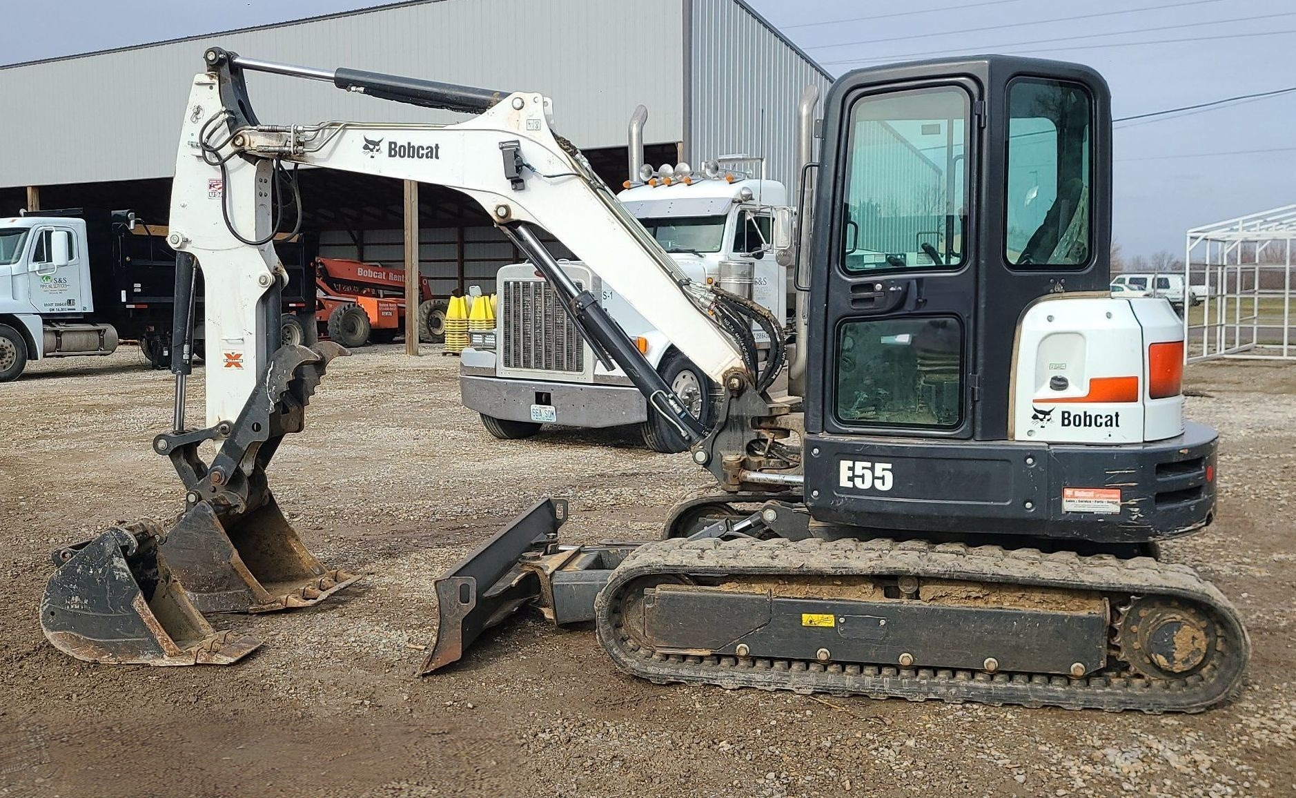 2020 Bobcat E55 Mini Excavator
