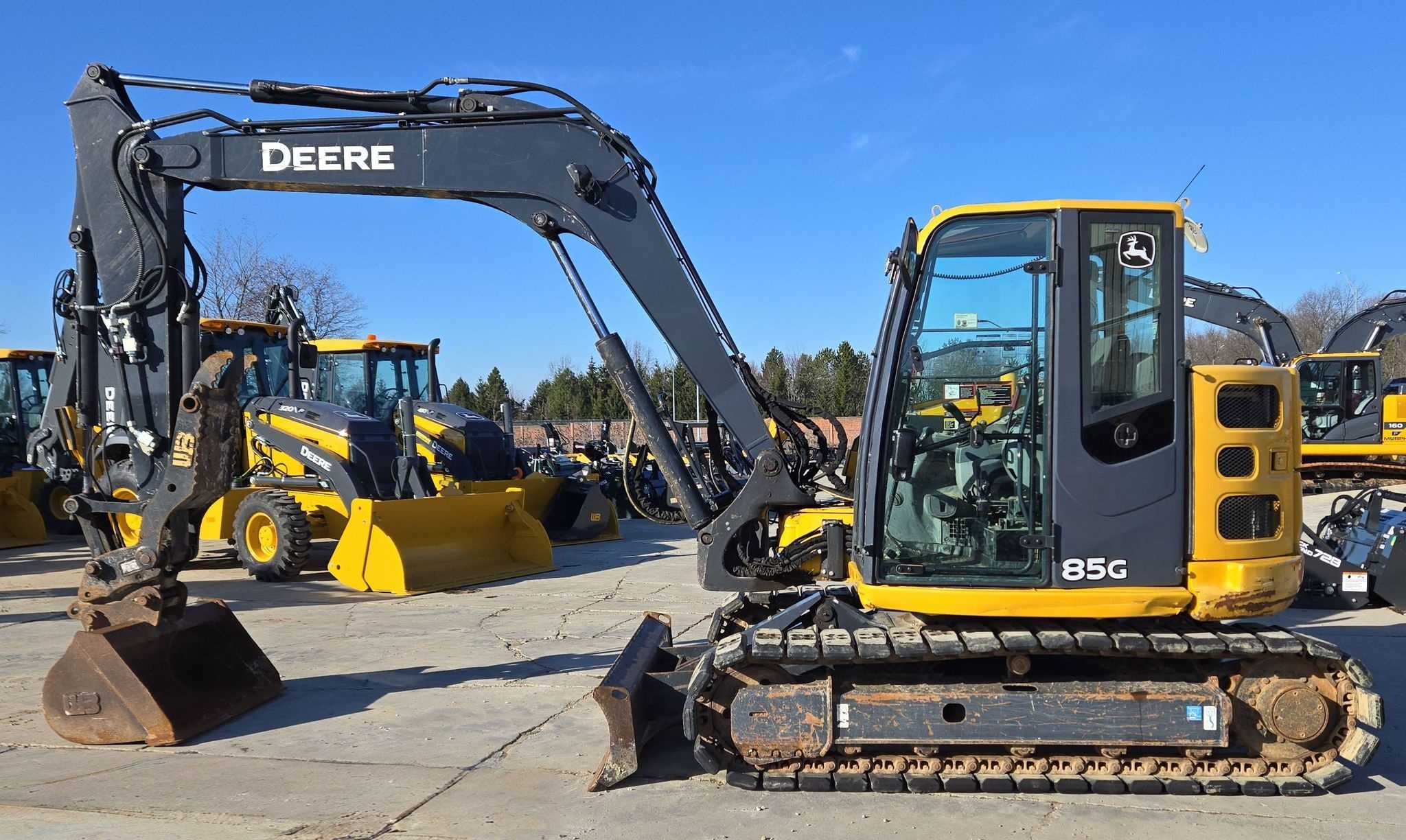 2021 John Deere 85G Mini Excavator