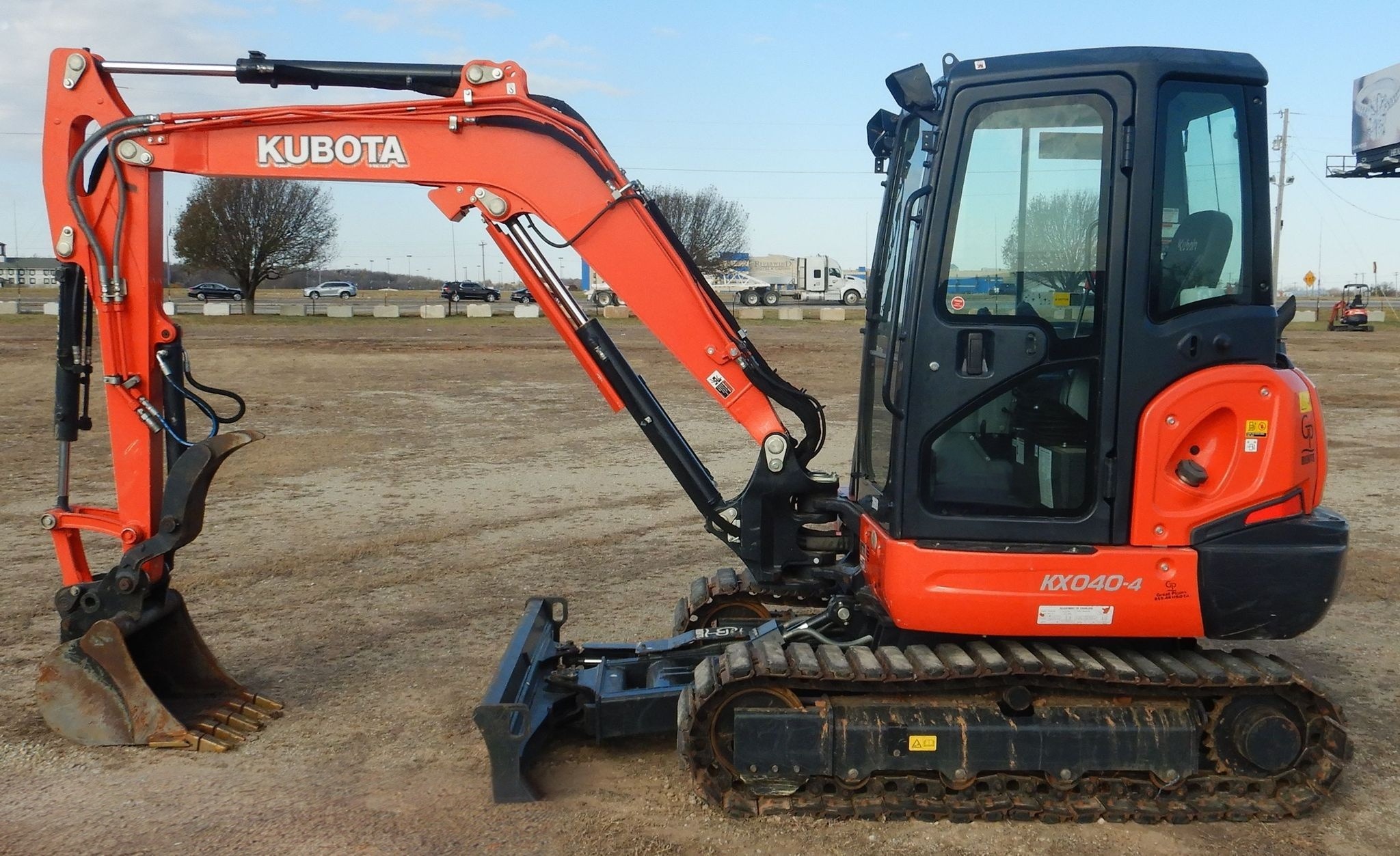 2020 Kubota KX040-4 Mini Excavator
