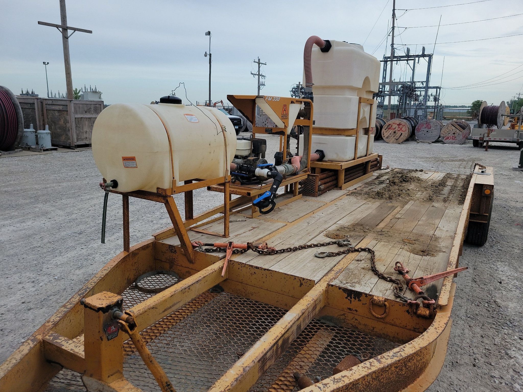 2015 Ditch Witch JT20 Directional Boring Unit With Trailer