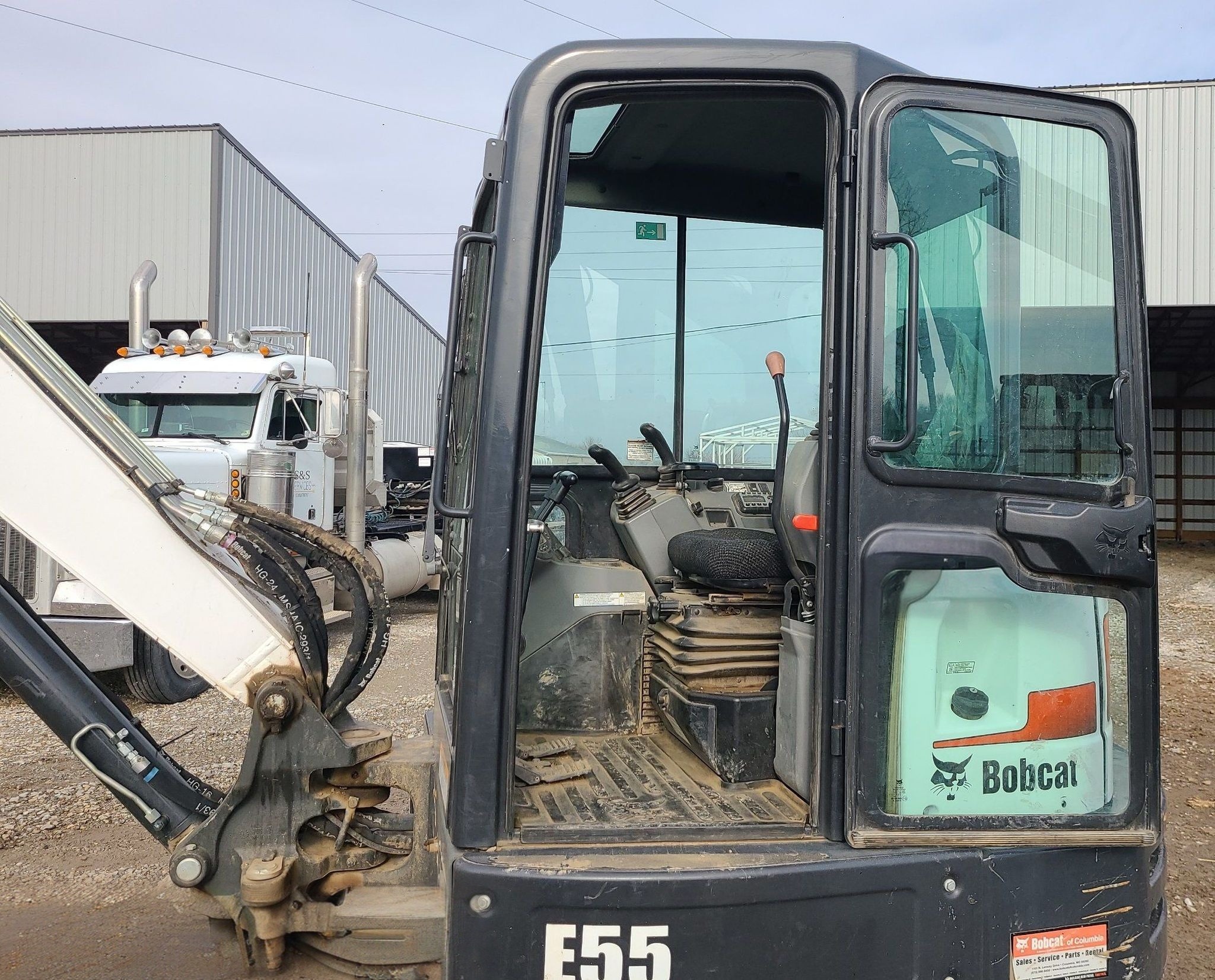 2020 Bobcat E55 Mini Excavator