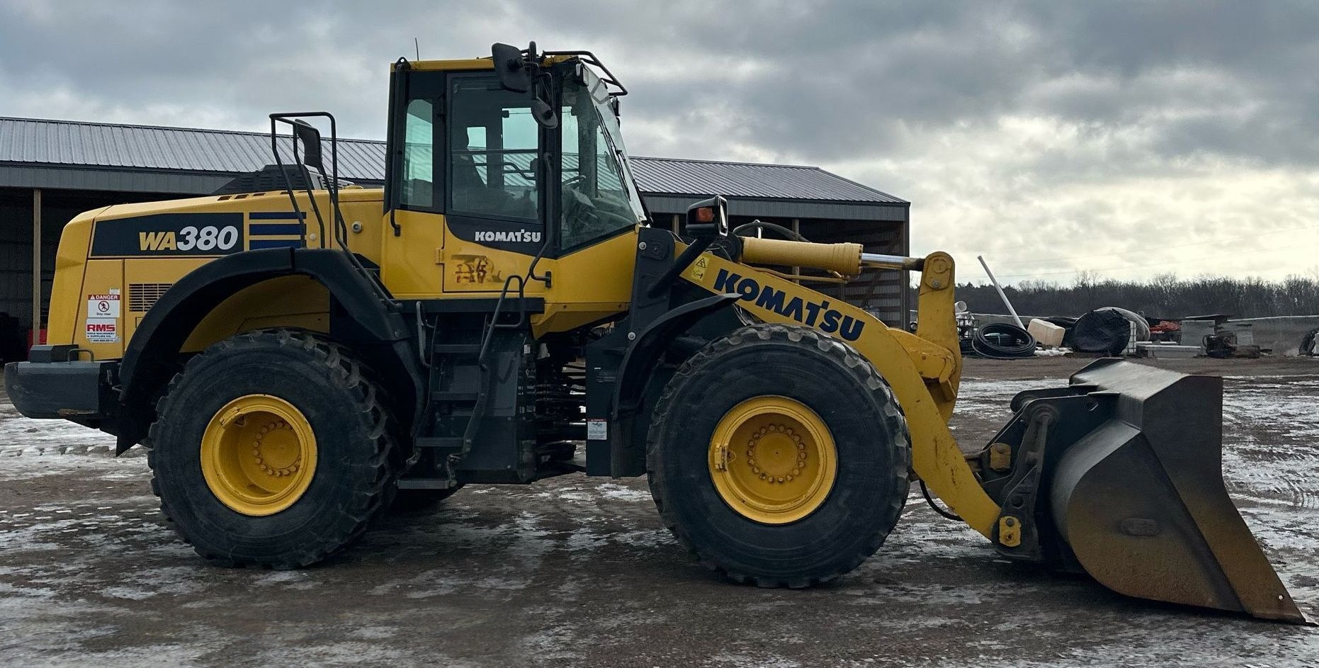 2021 Komatsu WA380-8 Wheel Loader