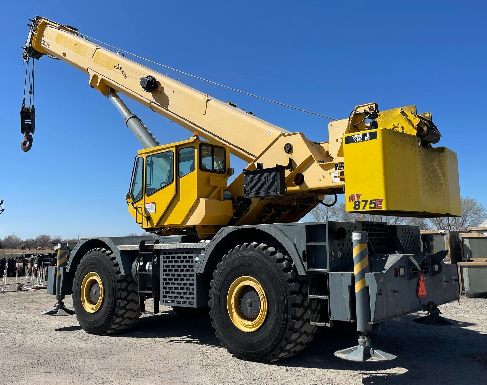 2008 Grove RT875E Crane