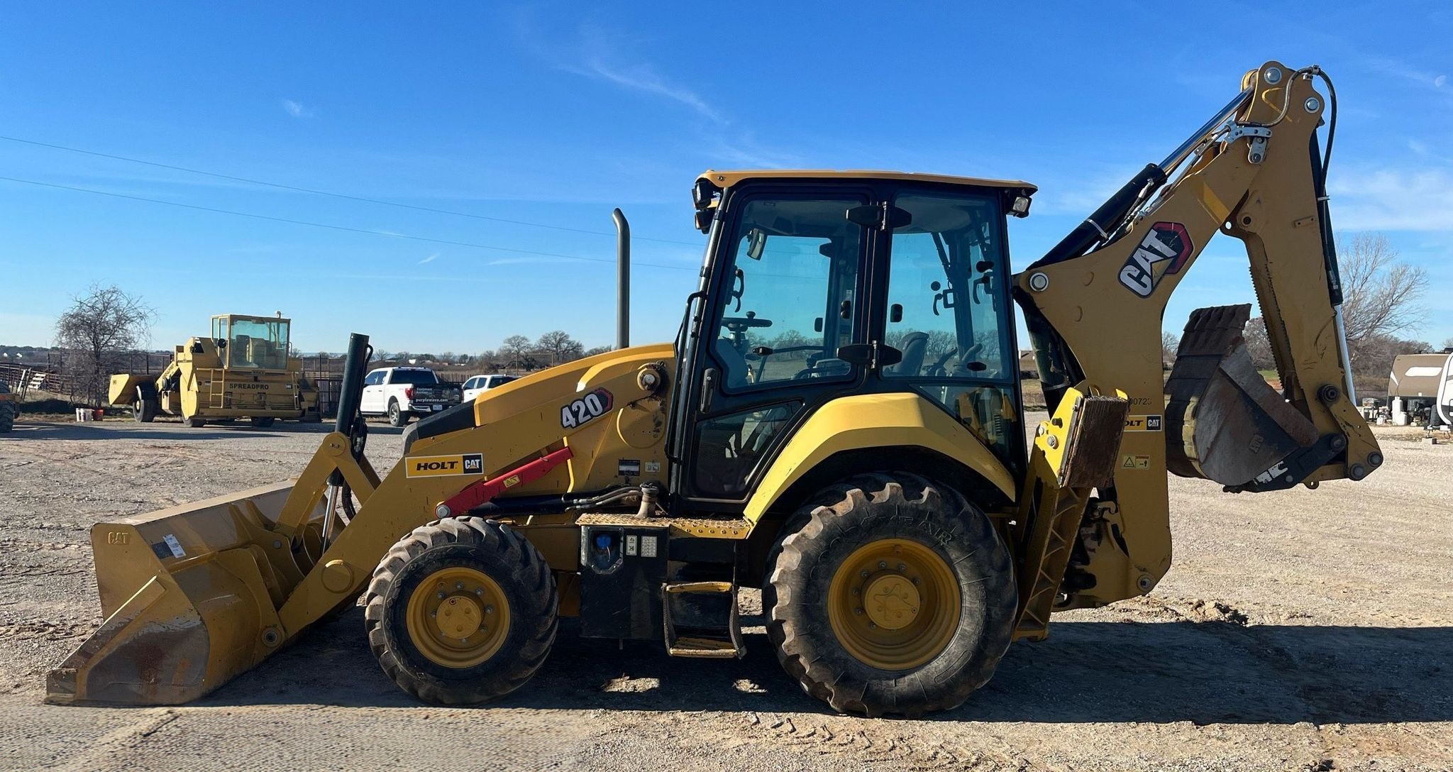 2022 Caterpillar 420ST HRC Backhoe